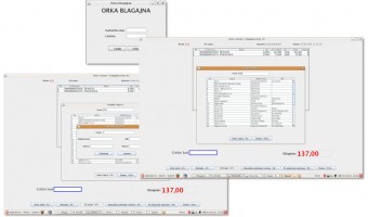 Prikaz ekrana | Prodaja (maloprodaja) – fiskalna blagajna
